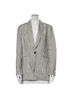 3.1 Phillip Lim 48% Cotton 28% Linen 24% Viscose 100% Viscose 100% Cupro Stripes Black White Blazer Size 4 - photo 1