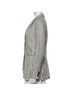 3.1 Phillip Lim 48% Cotton 28% Linen 24% Viscose 100% Viscose 100% Cupro Stripes Black White Blazer Size 4 - photo 4