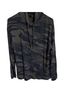 Tahari Camo Black Gray Sweatshirt Size M - photo 1