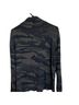 Tahari Camo Black Gray Sweatshirt Size M - photo 2