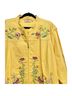 Quacker Factory Floral Yellow Pink Jacket Size 3X - photo 2