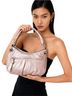 B Makowsky 100% Leather Pink Hobo One size - photo 3