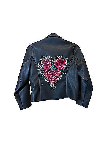 UNIF Faux Leather Jacket (view 2)