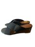 Aerosoles Black Wedges Size 8 - photo 2