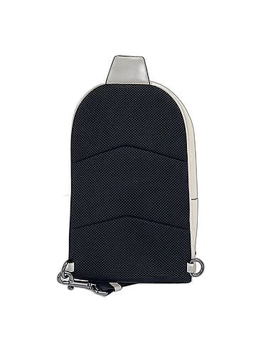 Coach Coach Waist Pack Varsity Motif Body Bag Leather White (view 2)