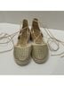 Stuart Weitzman 100% Leather Solid Gold Sandals Size 8 1/2 - photo 5