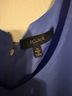 Eclair Blue Sleeveless Top Size M - photo 3