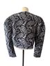 Sea New York 100% Cotton 100% Polyester 95% Wool 5% Nylon Paisley Blue White Jacket Size L - photo 2
