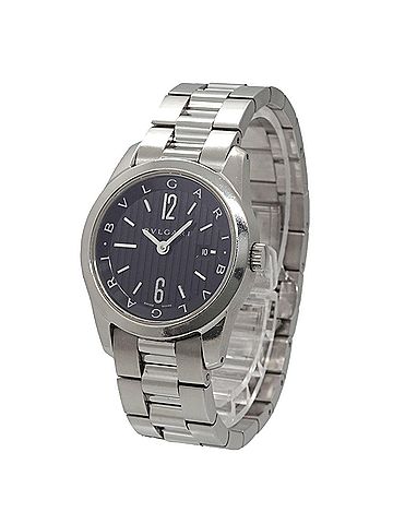 Bvlgari Bulgari BVLGARI Solotempo ST30S Women's Watch, Date, Black, Quartz Watch (view 2)
