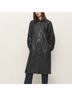 Reformation 100% Leather Black Jacket Size S - photo 3