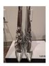 Nine West 100% Synthetic Silver Boots Size 7 - photo 3