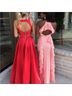 Sherri Hill 100% Polyester Red Cocktail Dress Size 0 - photo 3