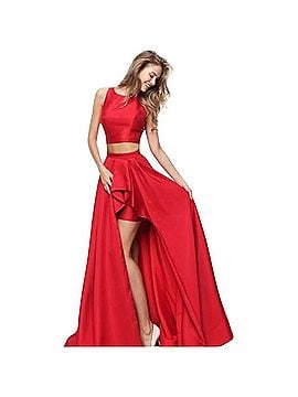 mixed media maxi dress Mix T-Shirt Lace Size:0 (XS) Fitted Length feather sleeve wedding dress Faux Leather Puff Sleeve