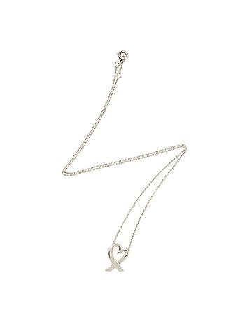 Tiffany & Co. Tiffany &amp; Co. Paloma Picasso Sterling Silver Loving Heart Necklace (view 1)