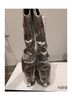 Nine West 100% Synthetic Silver Boots Size 8 - photo 5