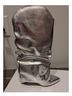Nine West 100% Synthetic Silver Boots Size 8 - photo 9
