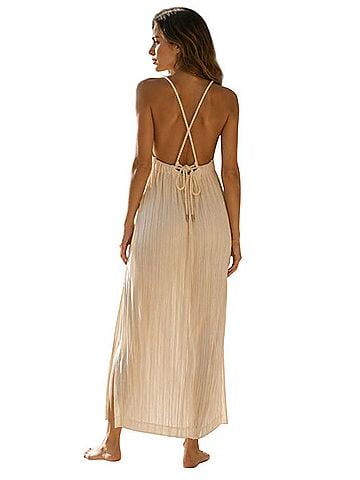 ME+EM Striped Towelling Midi Dress Casual Dress (view 2)