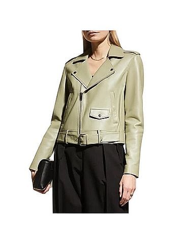 Theory Moto Jacket Leather Jacket (view 1)