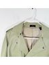 Theory 100% Lambskin 100% Viscose Green Leather Jacket Size S - photo 6