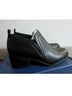White Mountain 100% Synthetic Black Ankle Boots Size 8 1/2 - photo 4