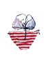 Old Navy Stars Stripes Red White Blue Two Piece Swimsuit Size S - photo 2