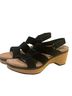 Clarks Black Wedges Size 10 - photo 1