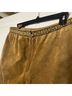 Bagatelle 100% Suede Floral Brown Casual Pants Size 14 - photo 10