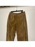 Bagatelle 100% Suede Floral Brown Casual Pants Size 14 - photo 12