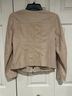 Halogen 100% Faux Leather Tan Leather Jacket Size S - photo 5