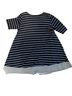 Puella Stripes Blue White Long Sleeve Top Size M - photo 2