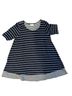 Puella Stripes Blue White Long Sleeve Top Size M - photo 1