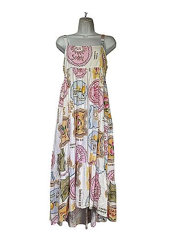 Paper Heart Citron Amalfi Soleil Coastal Casual Dress (view 1)
