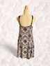 Studio Donatella Floral Black White Cocktail Dress Size L - photo 7