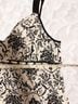 Studio Donatella Floral Black White Cocktail Dress Size L - photo 3