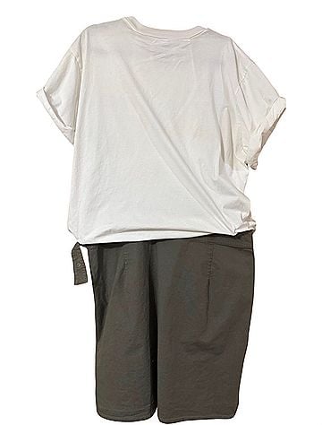 3.1 Phillip Lim Ringer Tee Combo Mini Casual Dress (view 2)