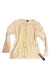 Rafaella Ivory Long Sleeve Blouse Size L - photo 1
