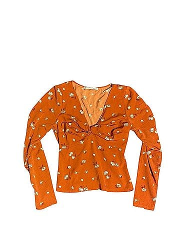 Abercrombie & Fitch Long Sleeve Blouse (view 1)