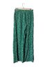 Things Between Green White Casual Pants Size S - photo 2