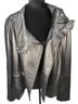 6th & LN 100% Leather Black Leather Jacket Size 24 - photo 1