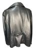 6th & LN 100% Leather Black Leather Jacket Size 24 - photo 2
