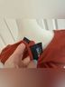 Maeve Red Short Sleeve Blouse Size L - photo 3