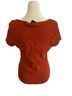 Maeve Red Short Sleeve Blouse Size L - photo 2