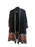 JW Los Angeles Floral Black Multi Color Jacket Size S - photo 1