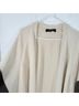 Derek Lam 100% Wool Color Block Multi Color Poncho One size - photo 11
