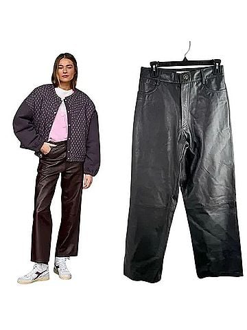 Sessun Carnegie Hall Leather Pants (view 1)