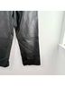 Sessun 100% Lambskin 100% Polyester Black Leather Pants Size 26 waist - photo 7