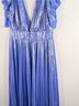 Alice + Olivia 100% Polyester 94% Polyester 6% Elastane Blue Purple Cocktail Dress Size 4 - photo 8