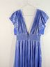 Alice + Olivia 100% Polyester 94% Polyester 6% Elastane Blue Purple Cocktail Dress Size 4 - photo 11