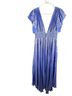 Alice + Olivia 100% Polyester 94% Polyester 6% Elastane Blue Purple Cocktail Dress Size 4 - photo 2
