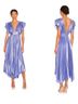 Alice + Olivia 100% Polyester 94% Polyester 6% Elastane Blue Purple Cocktail Dress Size 4 - photo 5